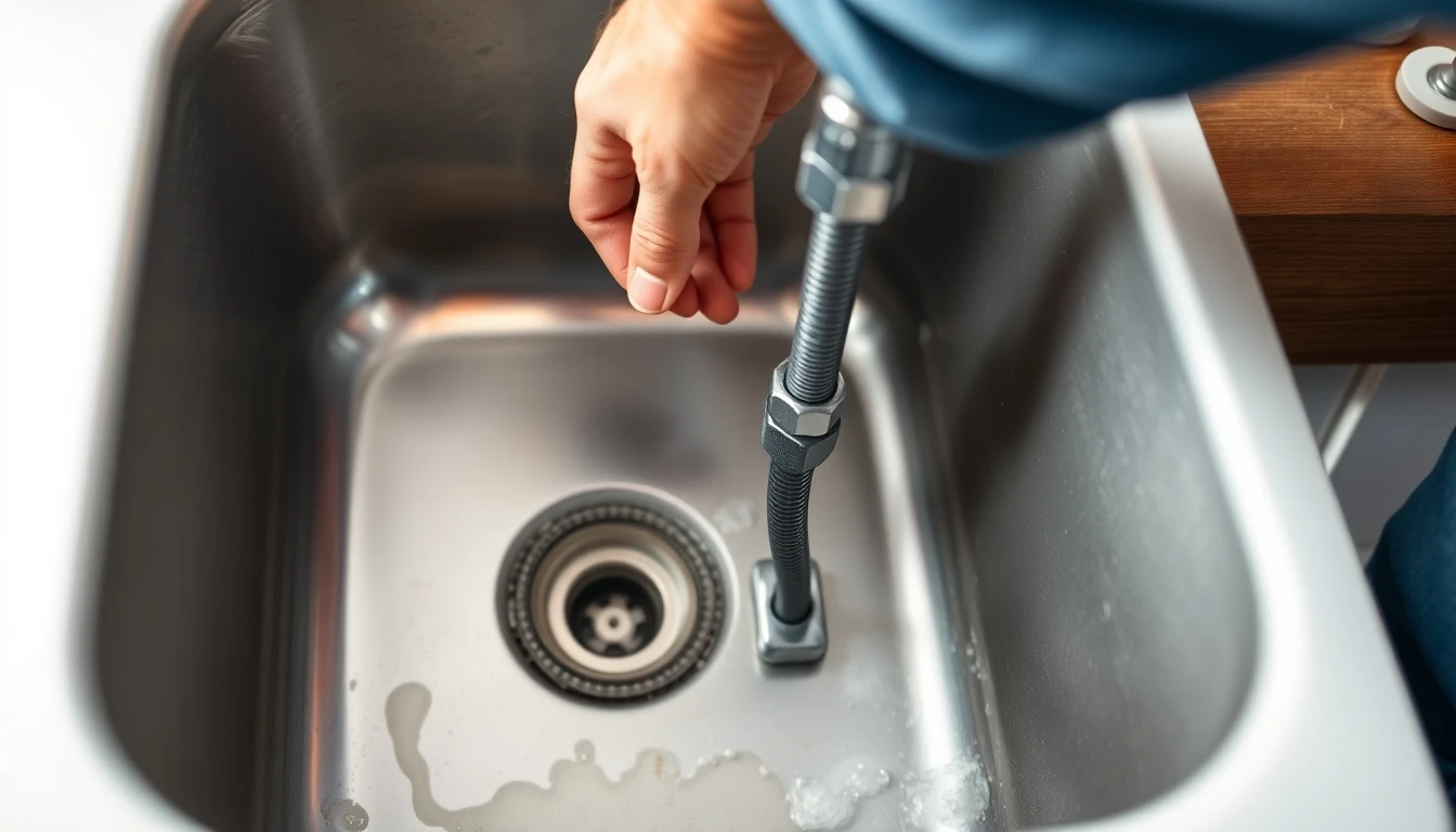 Clogged Kitchen Sink & Drain Clearing